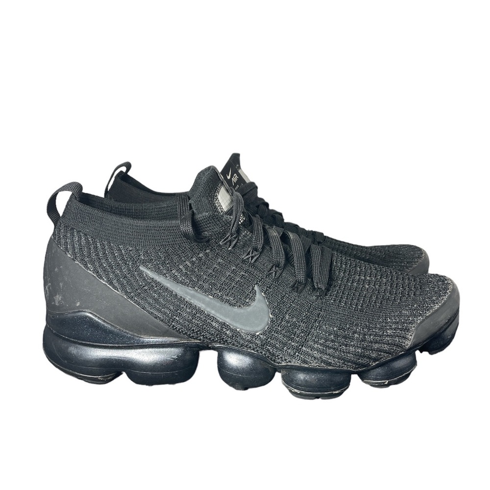 Nike Air Vapormax Flyknit 3 Triple Black Mens Size 9 AJ6900-004 Running